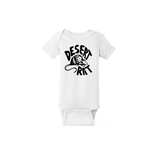 White Desert Rat Onesie