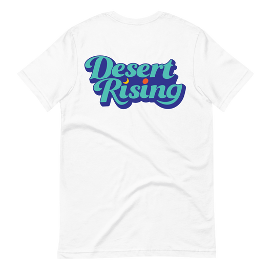 Men's White T-Shirt | White Short Sleeve T-Shirt | Desert Rising